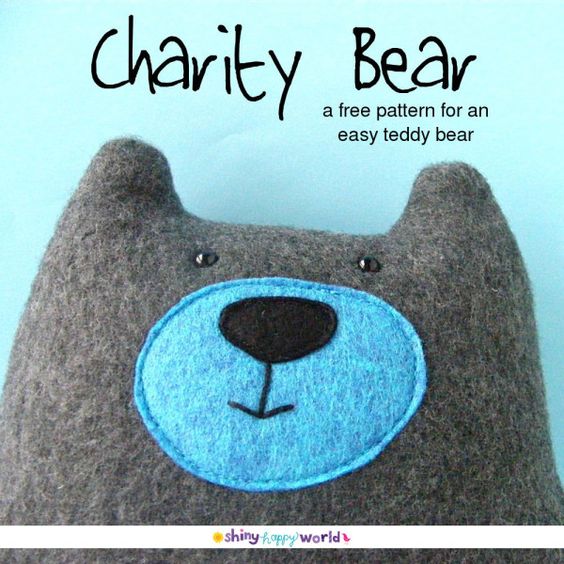 Charity Bear - Shiny Happy World